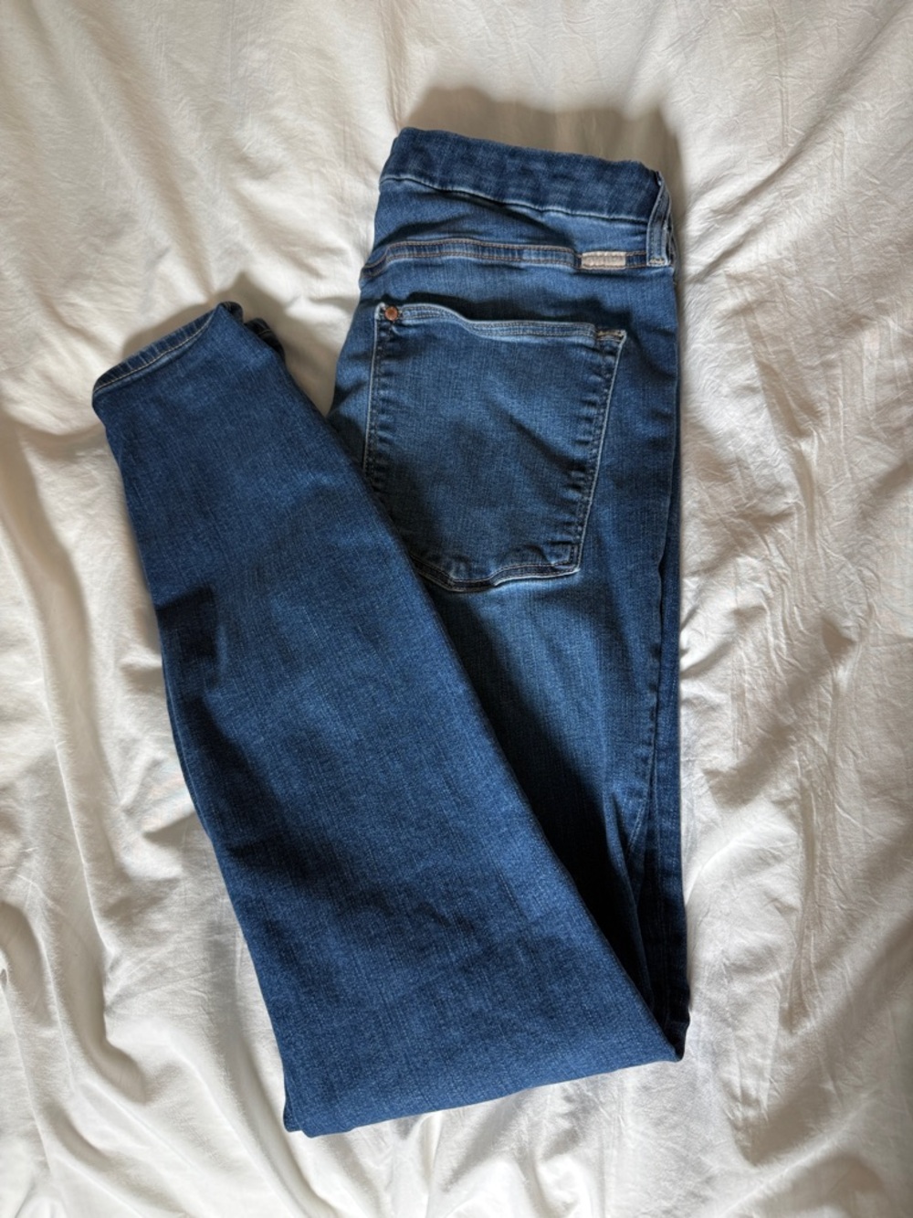 H&M Dark Wash Skinny Jeans - Deep Blue